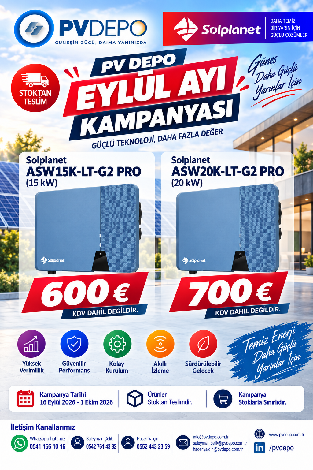 Eylül 2026 Kampanyaları
